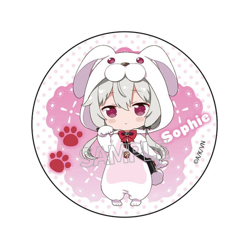 『となりの吸血鬼さん』【描き起こし】缶バッジ(着ぐるみコスプレパーティー)ソフィー